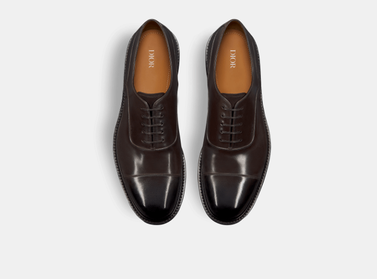 Dior o1w1db10426 3DE387 Embassy Oxford Shoes in Brown Size US 5.5 / EU 38 - 3 Thumbnail