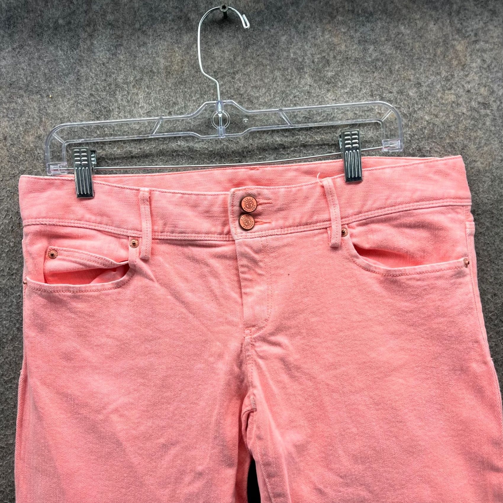 Lilly Pulitzer Lilly Pulitzer Pants Womens 10 Pink Chino Flat Front Jeans Pastel Straight Casual 31 In Inseam Size 32" / US 10 / IT 46 - 6 Thumbnail
