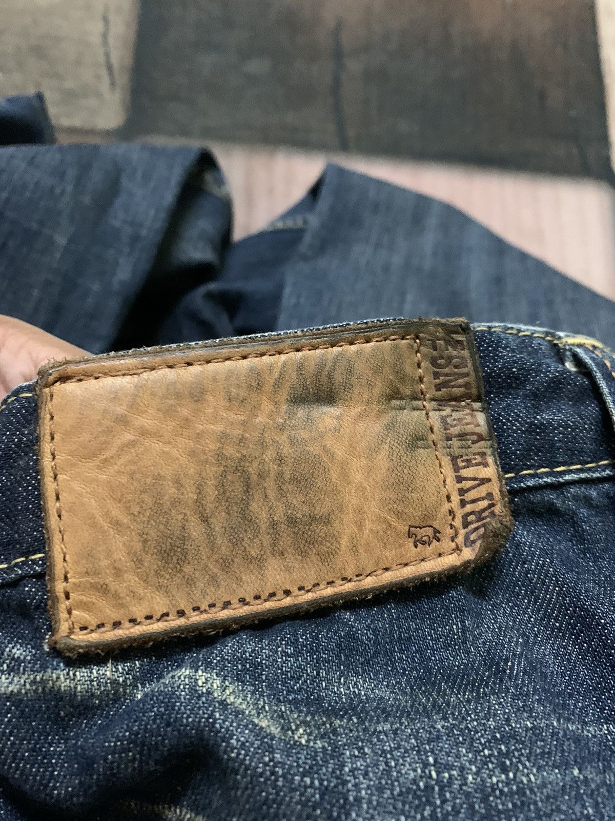 Designer × If Six Was Nine × Le Grande Bleu (L.G.B.) SUPER FLARE low rise drive jeans Size 30" / US 8 / IT 44 - 15 Thumbnail