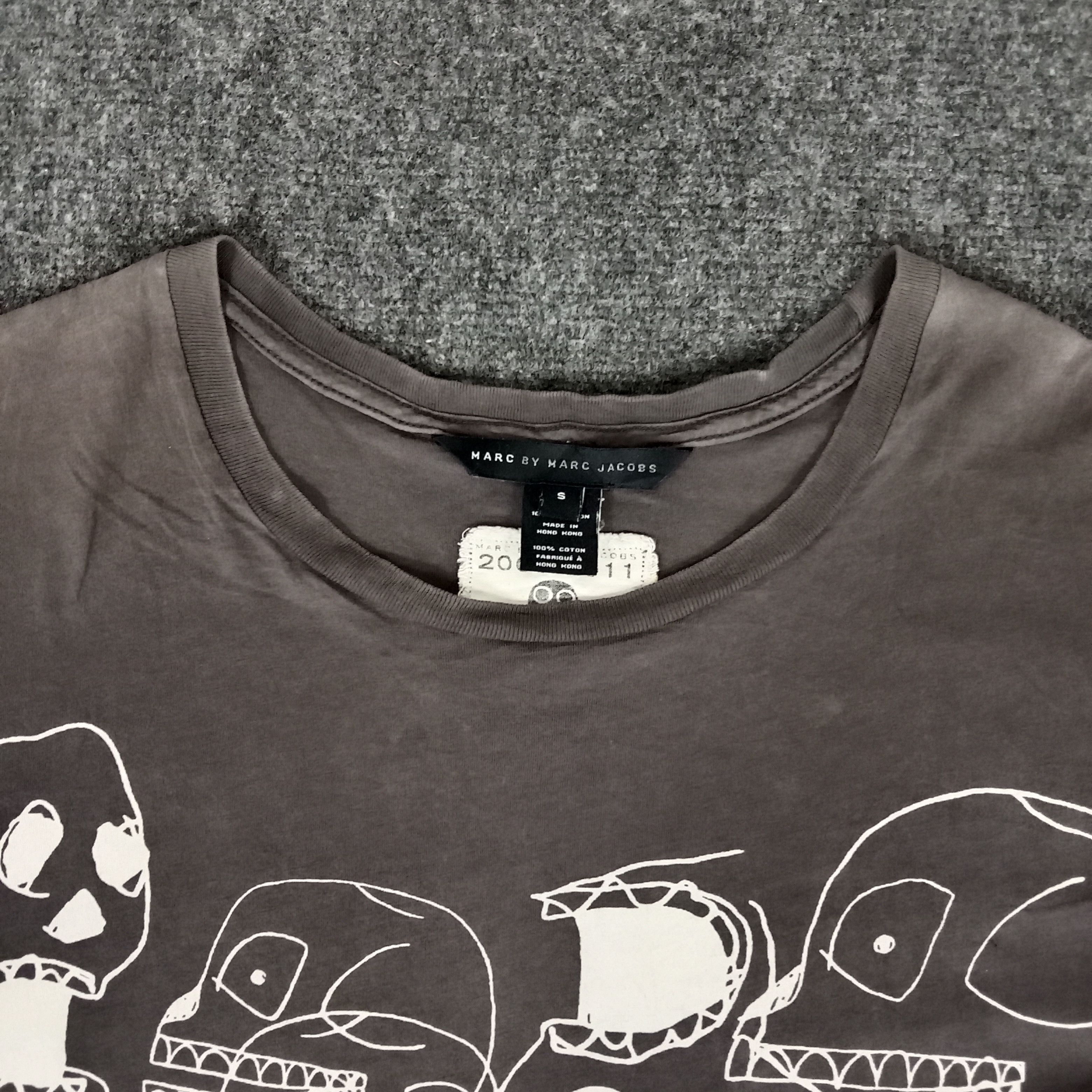 Marc by Marc Jacobs × Vintage Marc By Marc Jacobs Designer Brand Tshirt Size US M / EU 48-50 / 2 - 4 Thumbnail