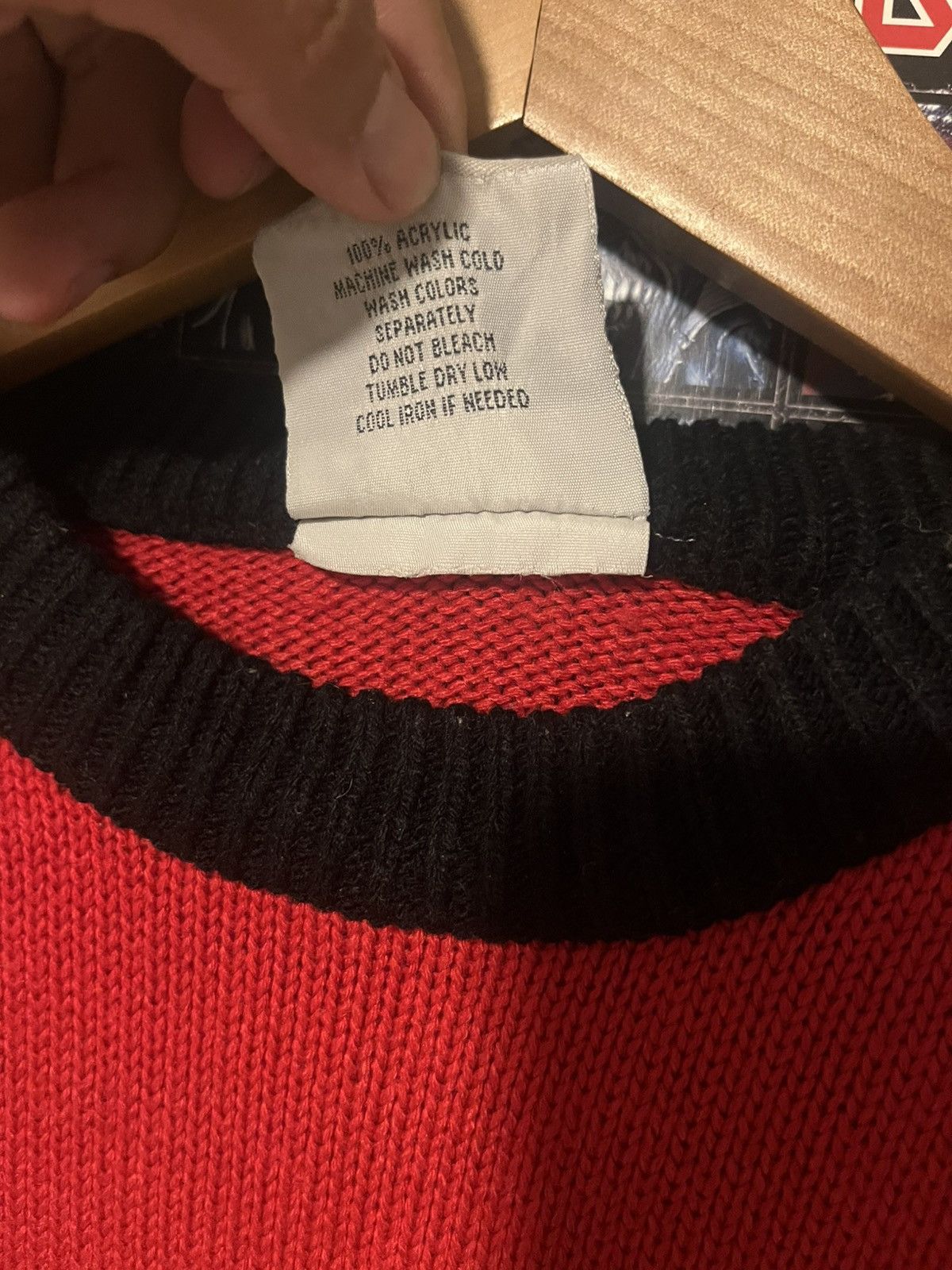 Southpole Y2K SouthPole Embroidered Knit Oversized Stripped Sweater Size US M / EU 48-50 / 2 - 6 Thumbnail