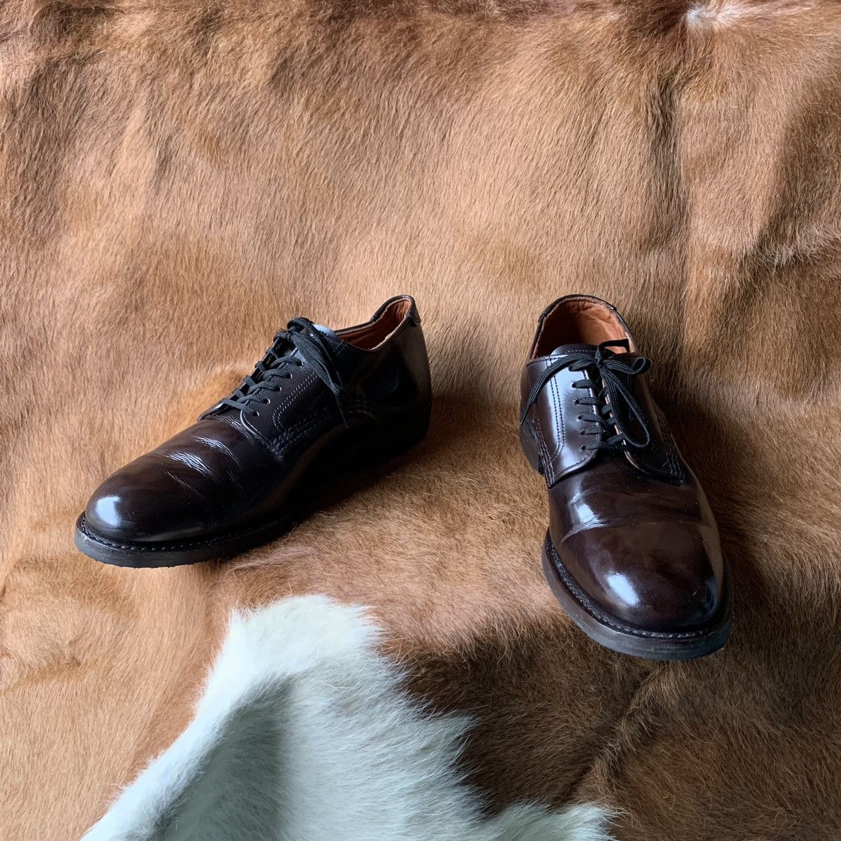 Leather × Red Wing × Vintage Red wing Mill-1 Blucher 9086 Size US 8.5 / EU 41-42 - 2 Thumbnail