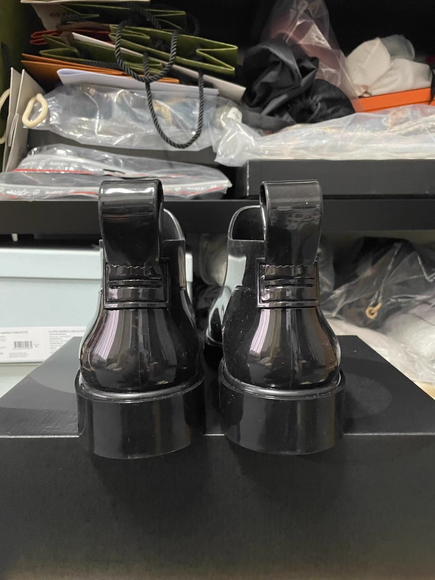 Bottega Veneta BOTTEGA VENETA STRIDE Round Toe Rain Boots K6 Size US 8 / EU 41 - 4 Thumbnail