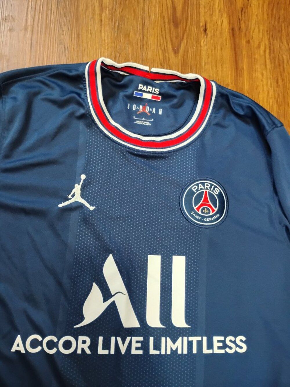 Jordan Brand Jordan Paris St. Germain Soccer Jersey Football 2022-23 Home Size US M / EU 48-50 / 2 - 1 Thumbnail