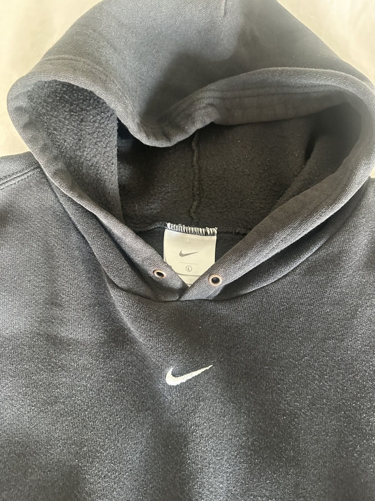 Nike Vintage Nike Center Swoosh Hoodie Size US L / EU 52-54 / 3 - 2 Thumbnail