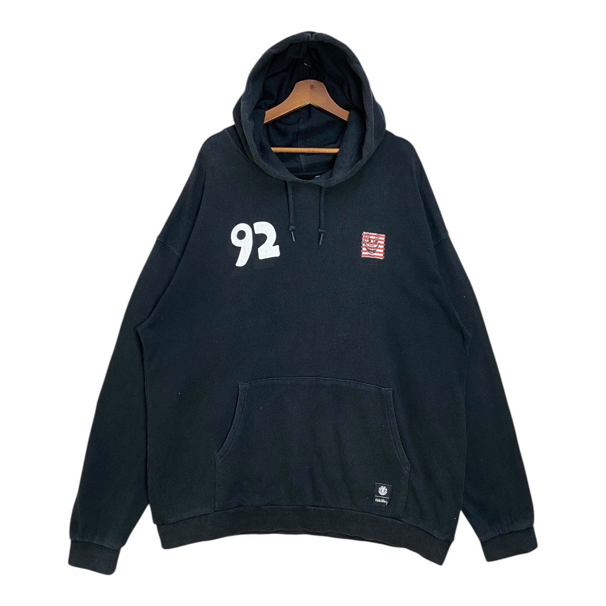 Keith Haring Vintage Element x Keith Haring Hoodie Black Size L Size US L / EU 52-54 / 3 - 2 Thumbnail