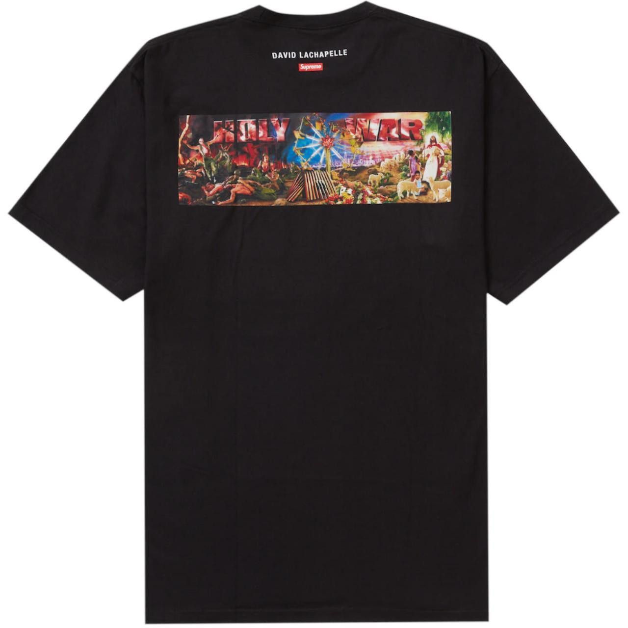 Supreme Supreme Holy War Tee - Black Size US XL / EU 56 / 4 - 2 Thumbnail