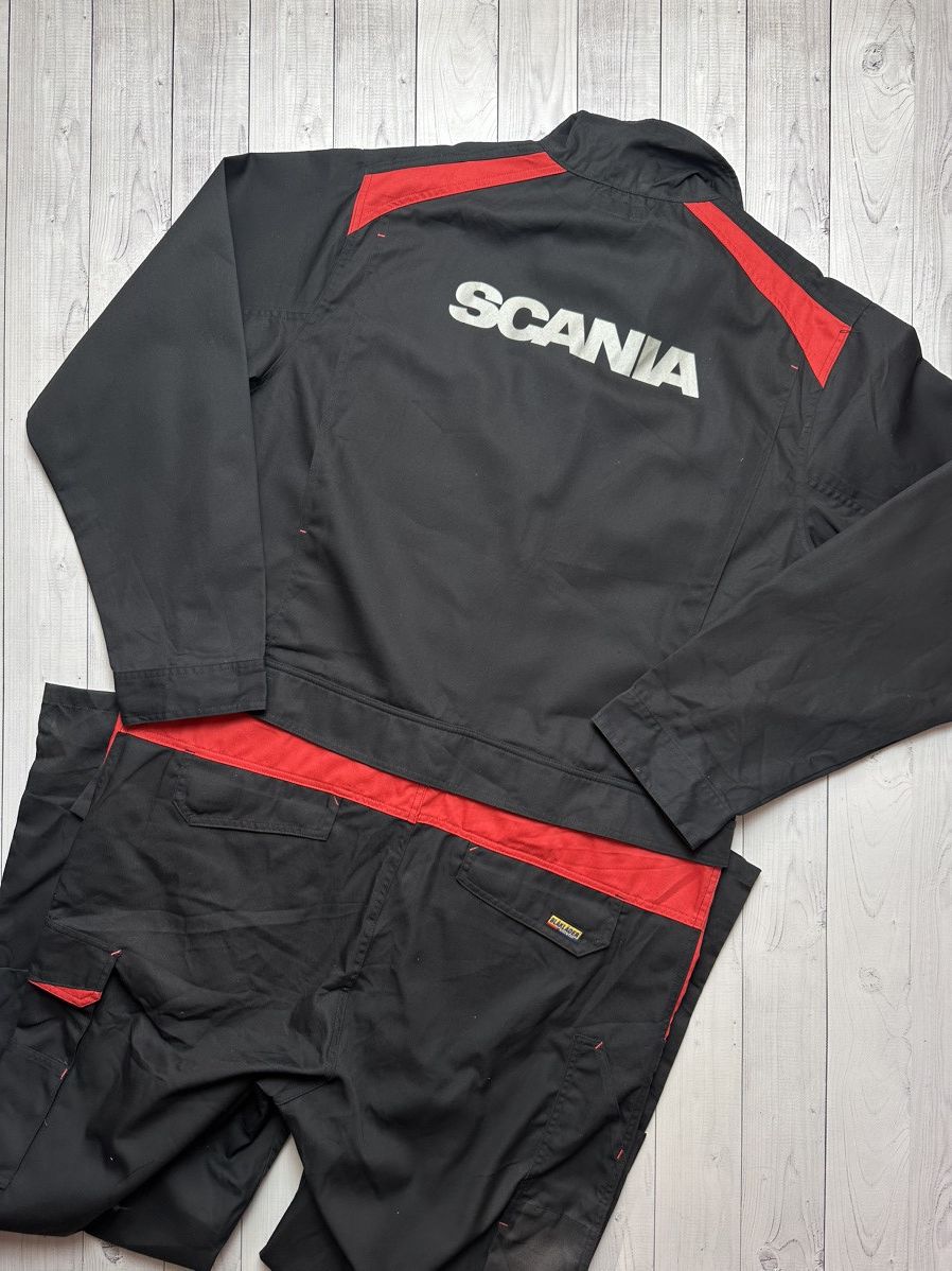 Vintage Vintage Scania overall racing workwear Service Station XXL Size US 38 / EU 54 - 3 Thumbnail