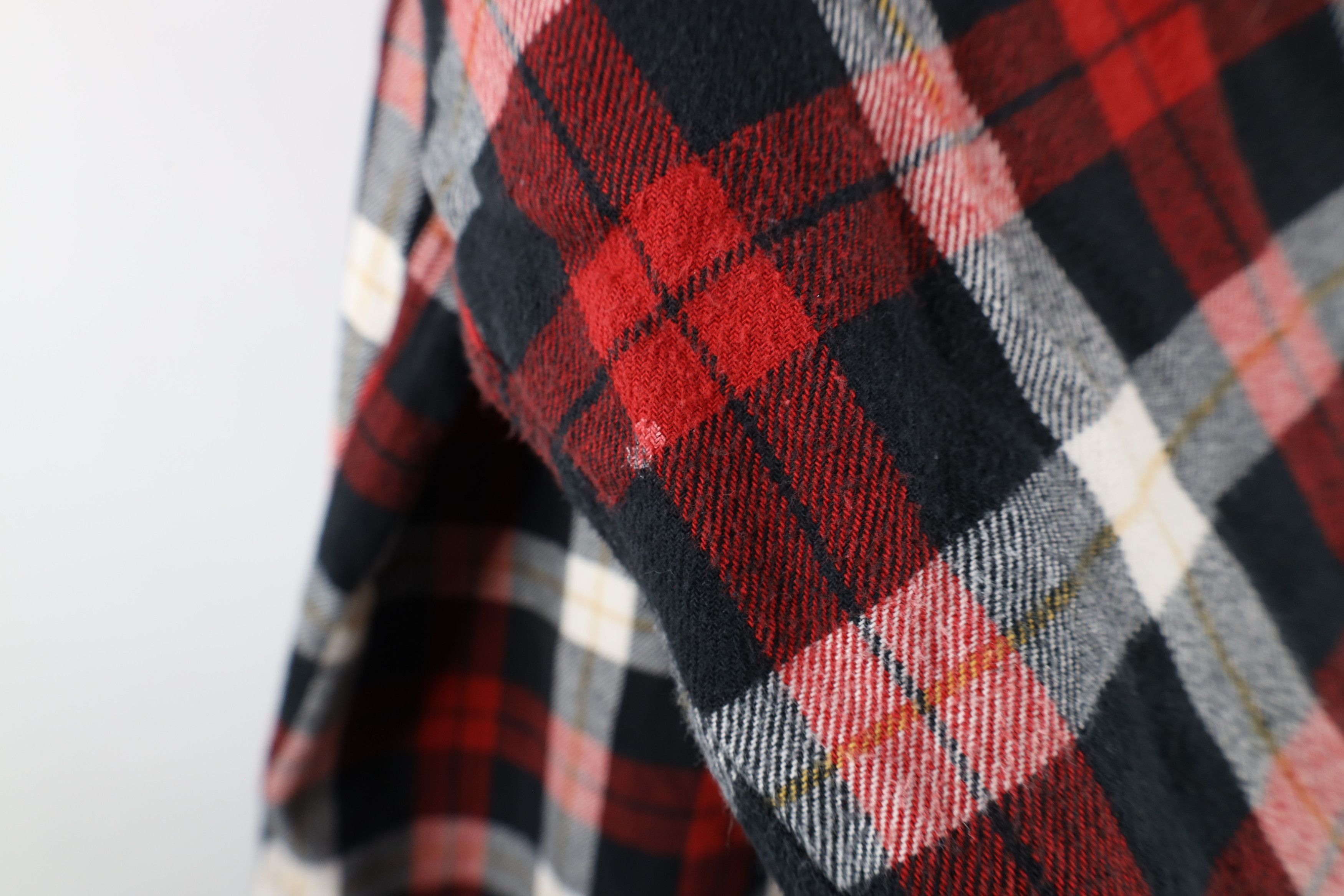 J.Crew × Vintage Vintage 90s J Crew Flannel Collared Button Down Shirt Plaid Size US L / EU 52-54 / 3 - 8 Thumbnail