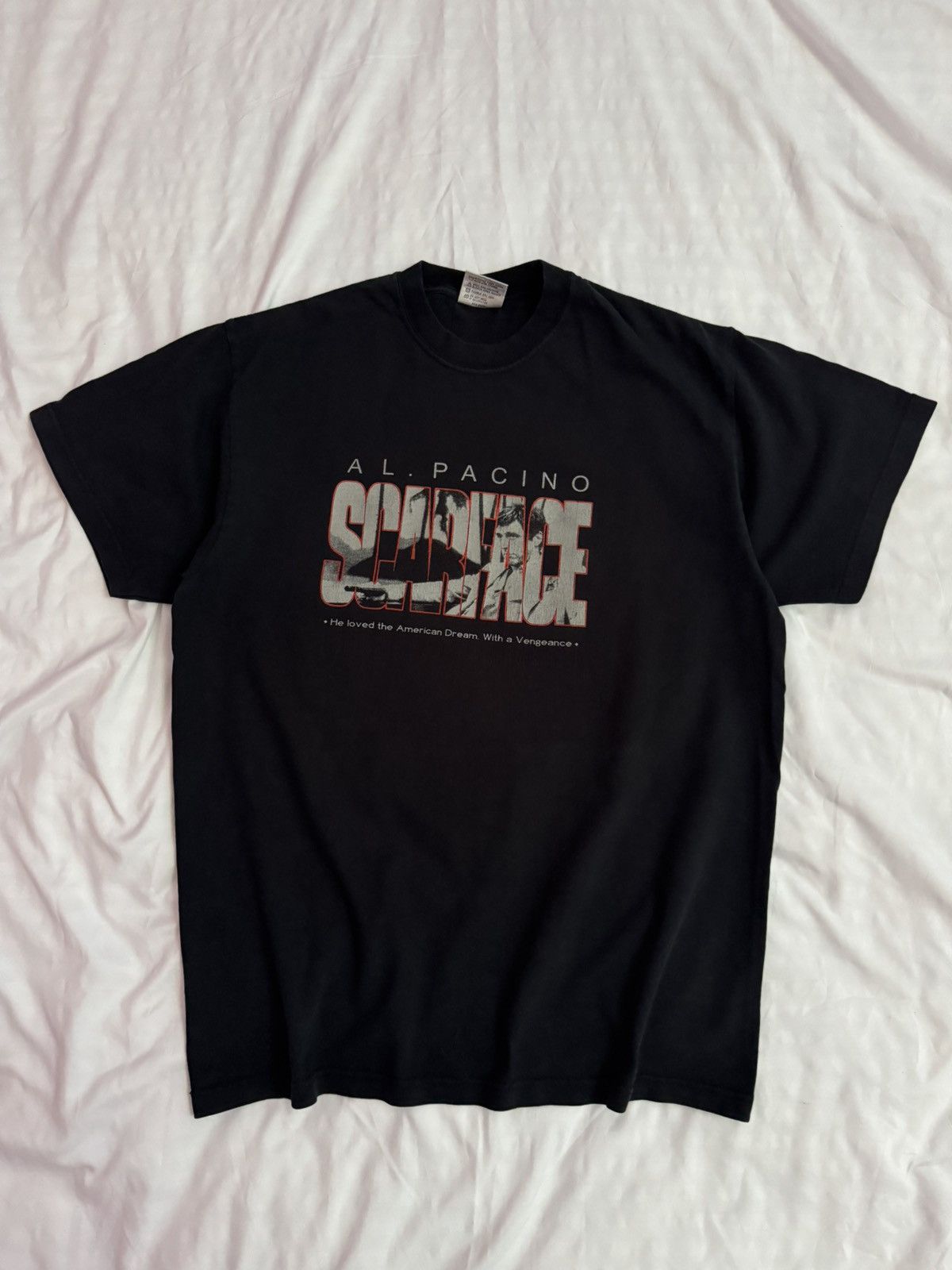 Vintage Vintage Al Pacino Scarface Movie Tees Size US L / EU 52-54 / 3 - 1 Thumbnail
