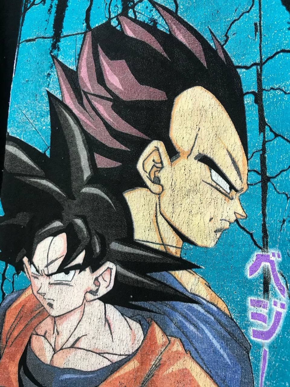 Anime 🔥 Vintage DRAGONBALL Z Anime Tee Rare Graphic Japan Movie Size US L / EU 52-54 / 3 - 7 Thumbnail