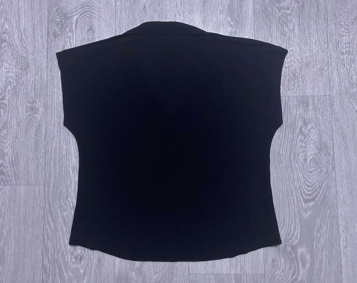 RED Valentino Women’s Avant Garde RED Valentino Black Baggy Sleeveless Top Size ONE SIZE - 8 Thumbnail