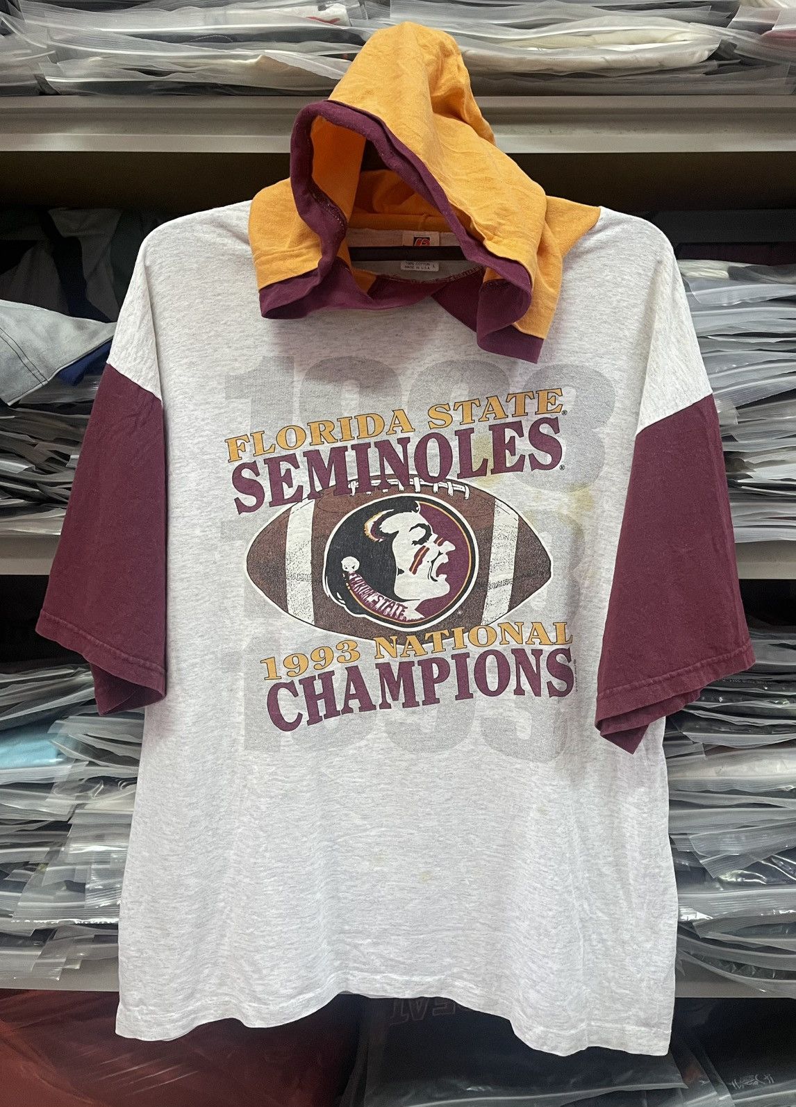 Vintage Vintage 90's Florida State University Seminoles🔥🔥🔥 Size US L / EU 52-54 / 3 - 1 Thumbnail