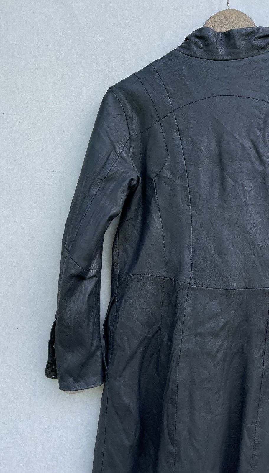 If Six Was Nine × Japanese Brand × KMRii 🔥VINTAGE HOCQUY SHEEP LEATHER COAT/JACKET Size US S / EU 44-46 / 1 - 13 Thumbnail