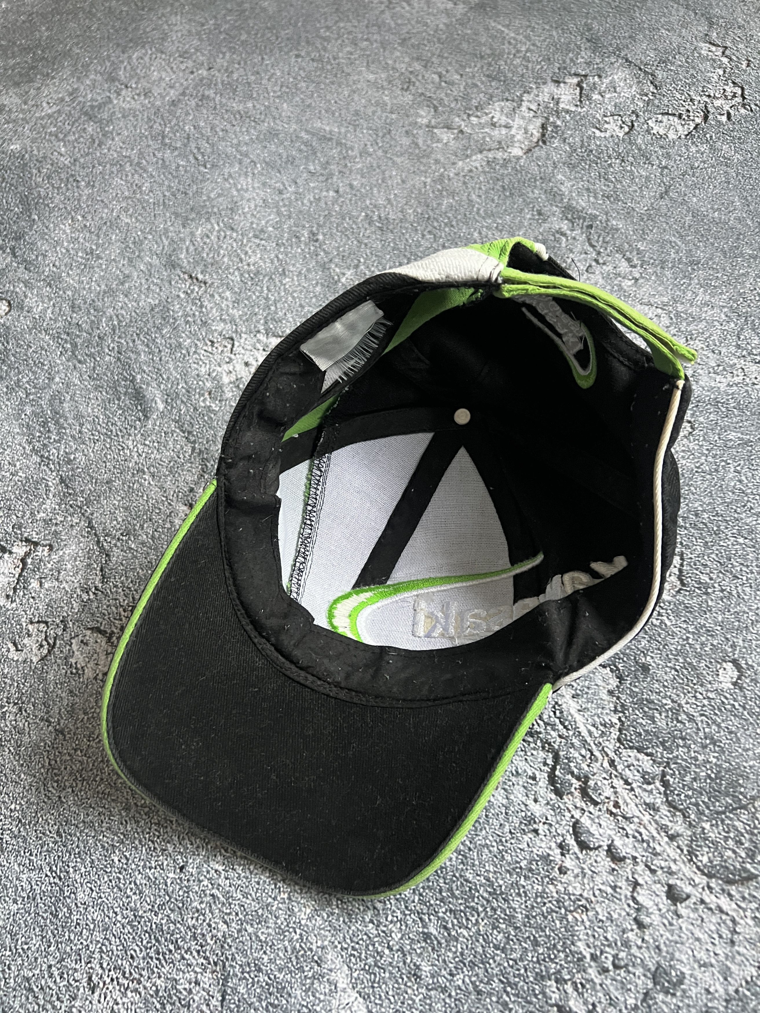 Vintage Kawasaki cap hat racing yk2 vintage Size ONE SIZE - 6 Thumbnail