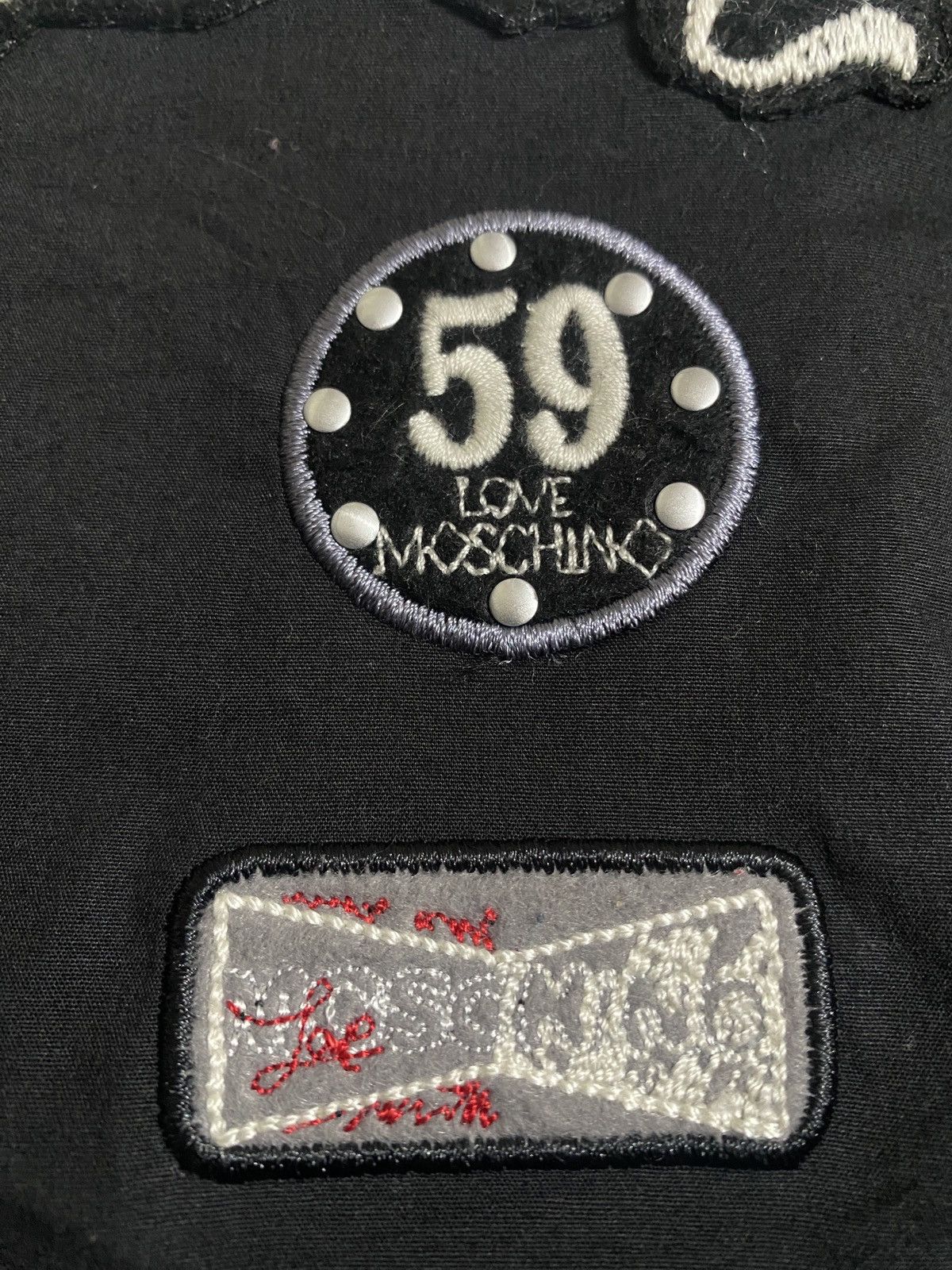 Moschino Moschino love motor racing glory day rare shirt button up Size US L / EU 52-54 / 3 - 8 Thumbnail