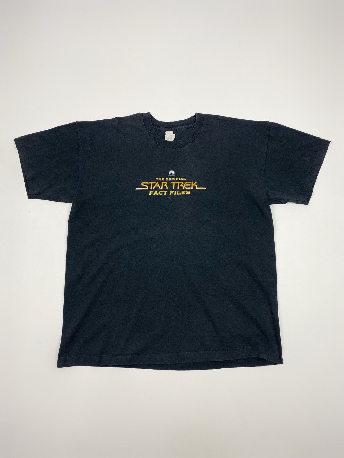 Vintage 1990’s Vintage Star Trek Fact Files Graphic Boxy Tee Size US XL / EU 56 / 4 - 1 Thumbnail