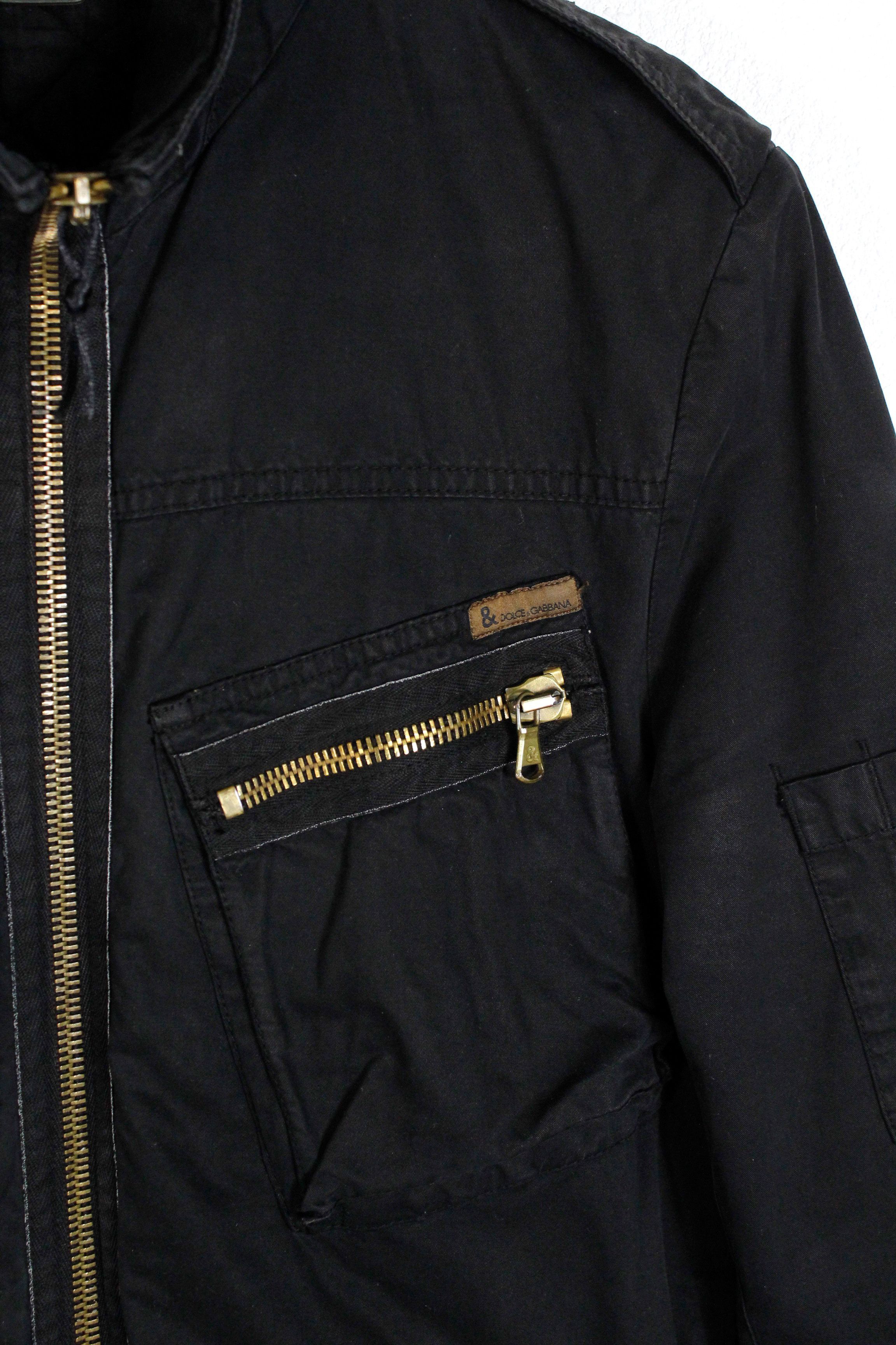Dolce & Gabbana Archive Dolce & Gabbana Logo Cargo Multipockets Coat 40 size Size S / US 4 / IT 40 - 3 Thumbnail