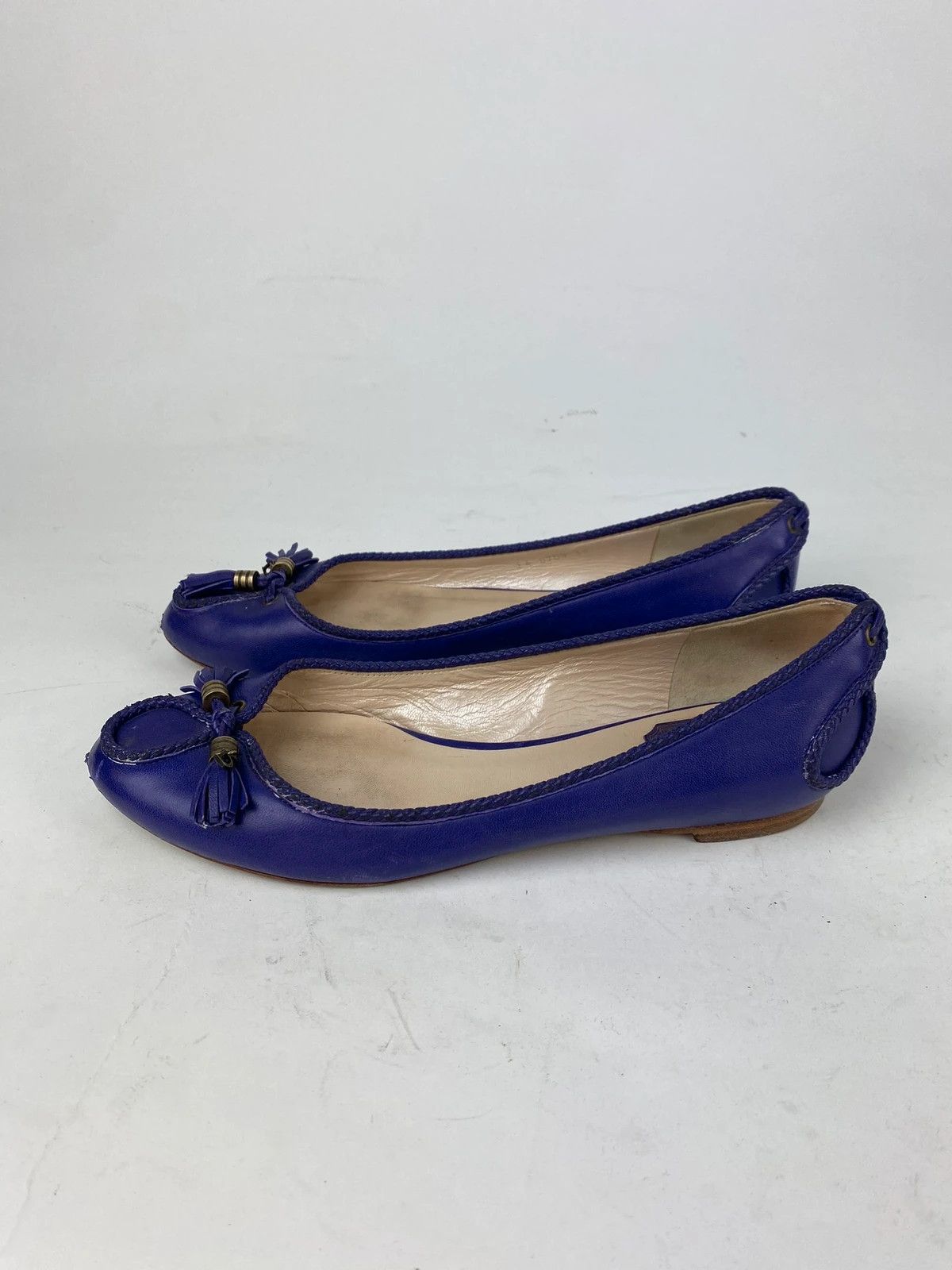 Designer × Dior christian dior ballet flat shoes cyber vintage retro leather Size US 7.5 / IT 37.5 - 4 Thumbnail