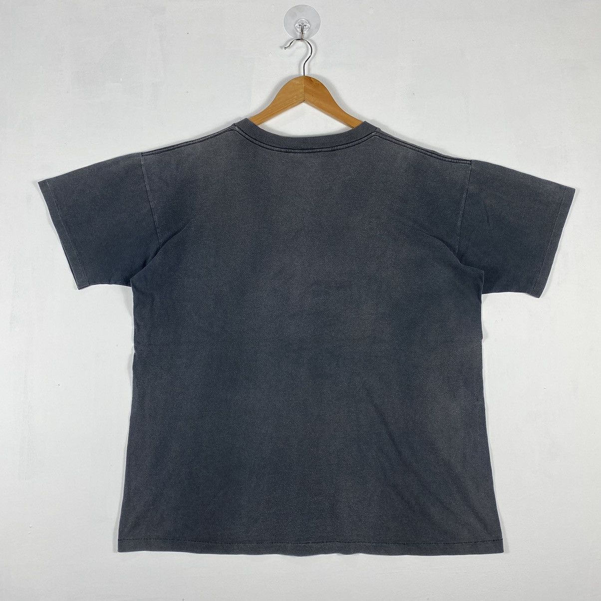 Vintage Vintage 90's NINE BALL Cat & Dog Billiards Faded Graphic Tee Size US L / EU 52-54 / 3 - 10 Thumbnail