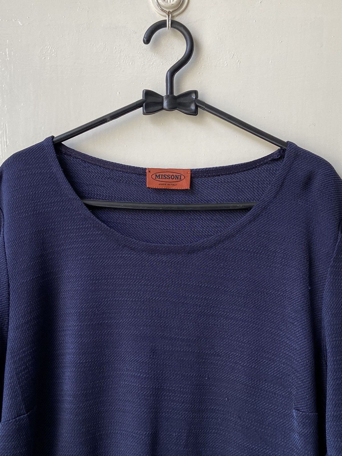 Missoni MISSONI Navy T-Shirt Size US S / EU 44-46 / 1 - 11 Thumbnail