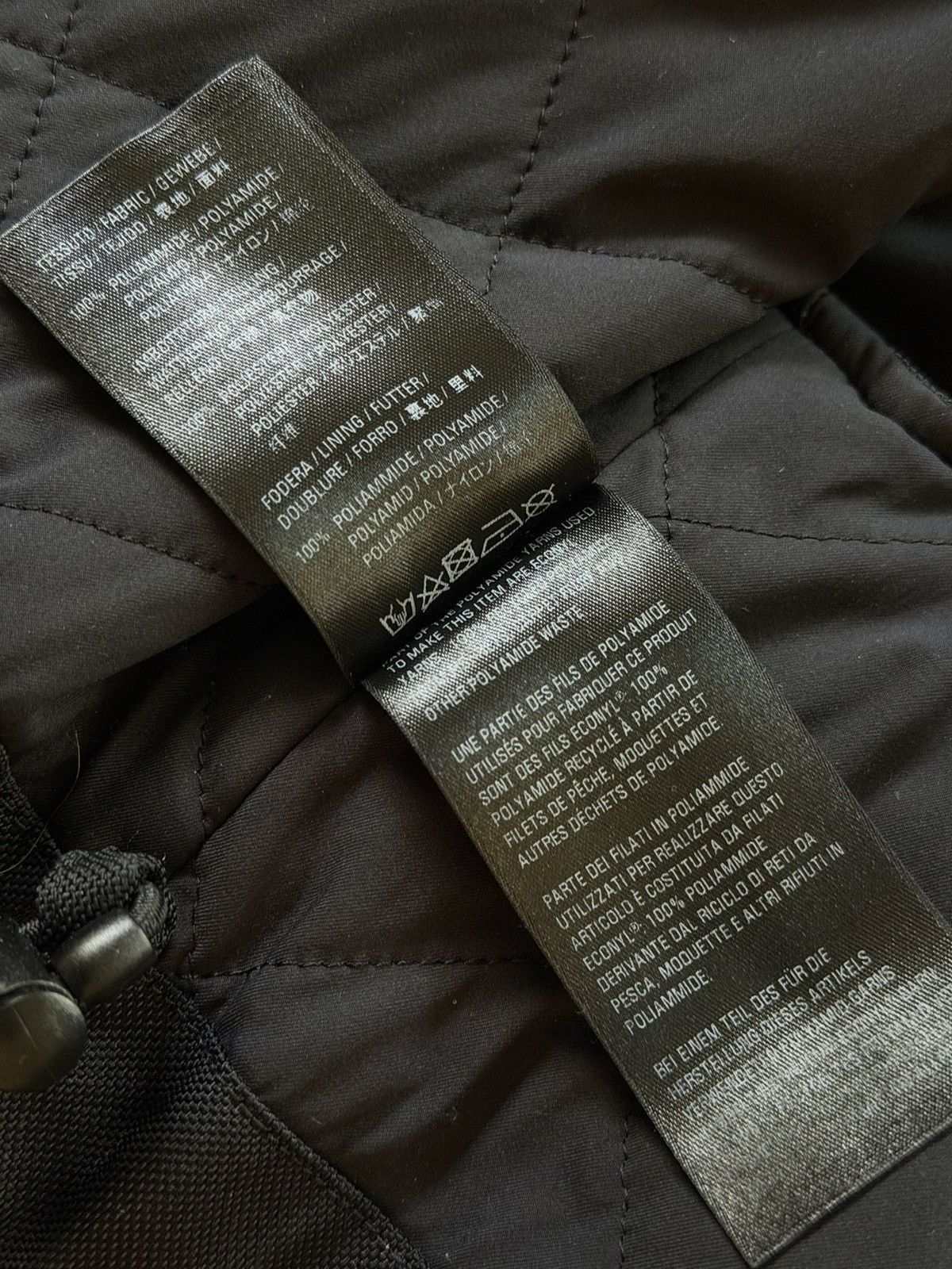 Balenciaga BALENCIAGA RUNWAY BLACK OVERSIZE UPSIDE DOWN PARKA JACKET Size US M / EU 48-50 / 2 - 10 Thumbnail