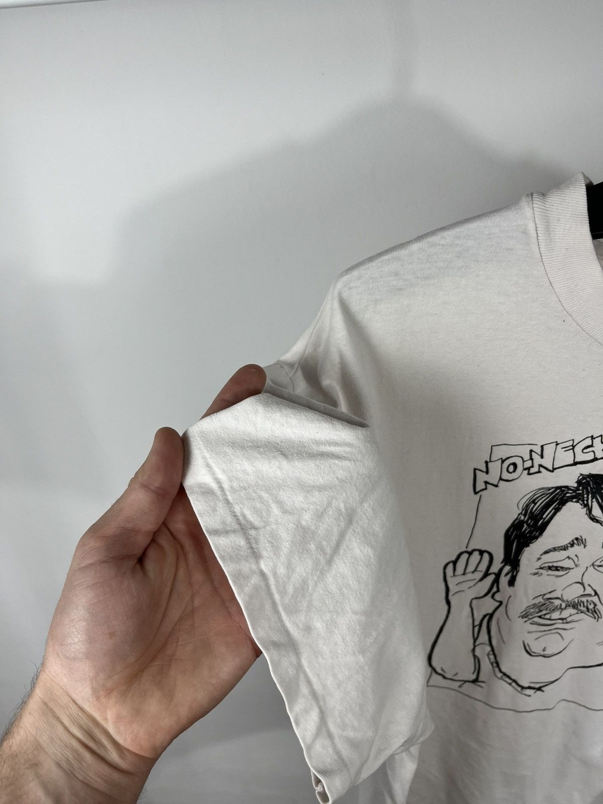 Other Vintage 90s Hanes Tee Made in USA XL Single Stitch Sleeve Size US XL / EU 56 / 4 - 9 Thumbnail