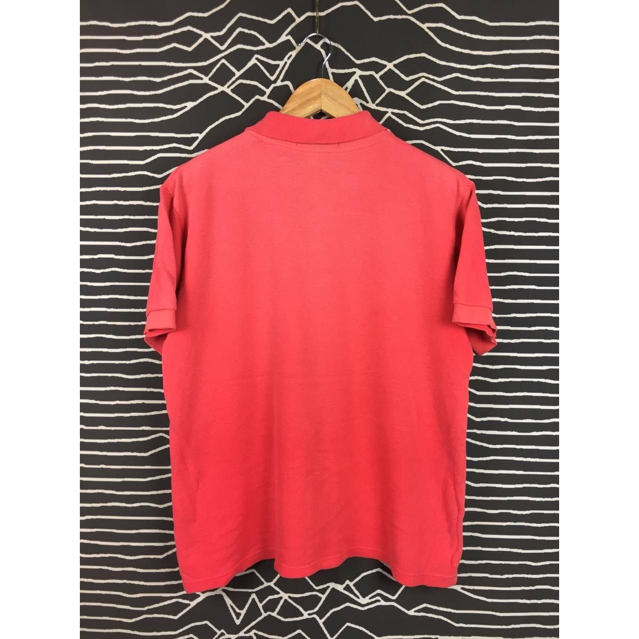 Fred Perry × Vintage Vtg Fred Perry Coral Red Cotton Pique Casual Polo Tee Size US M / EU 48-50 / 2 - 8 Thumbnail