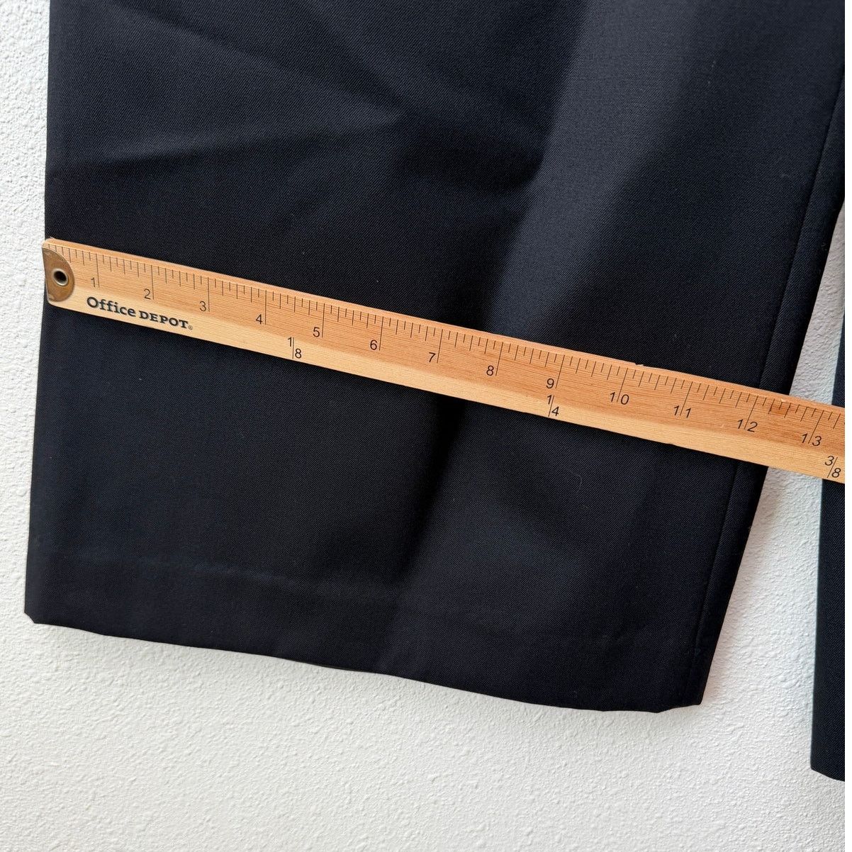 Other Luel Studio Black High Waist Pleated Wide Leg Pants Wool 0 Size 25" / US 0 / IT 36 - 12 Thumbnail