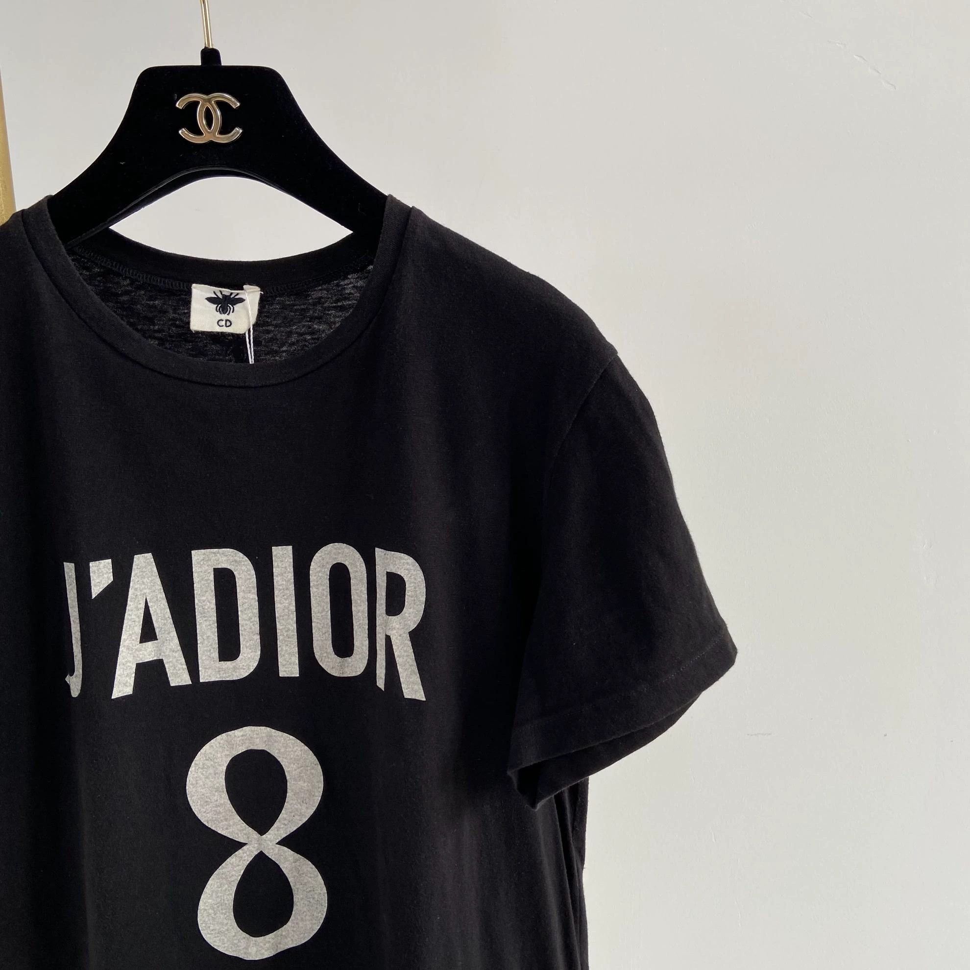 Dior Dior Black Logo Tee M 4874 Size M / US 6-8 / IT 42-44 - 3 Thumbnail
