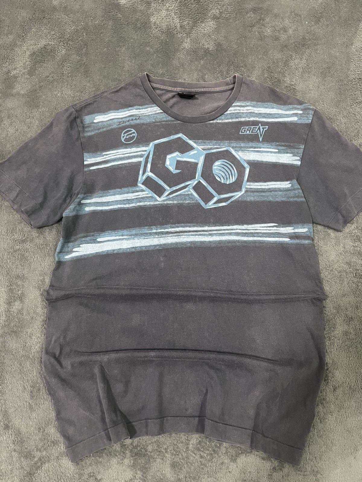Diesel Diesel Graphic T-Shirt “GO / GREAT” Print Size US M / EU 48-50 / 2 - 5 Thumbnail
