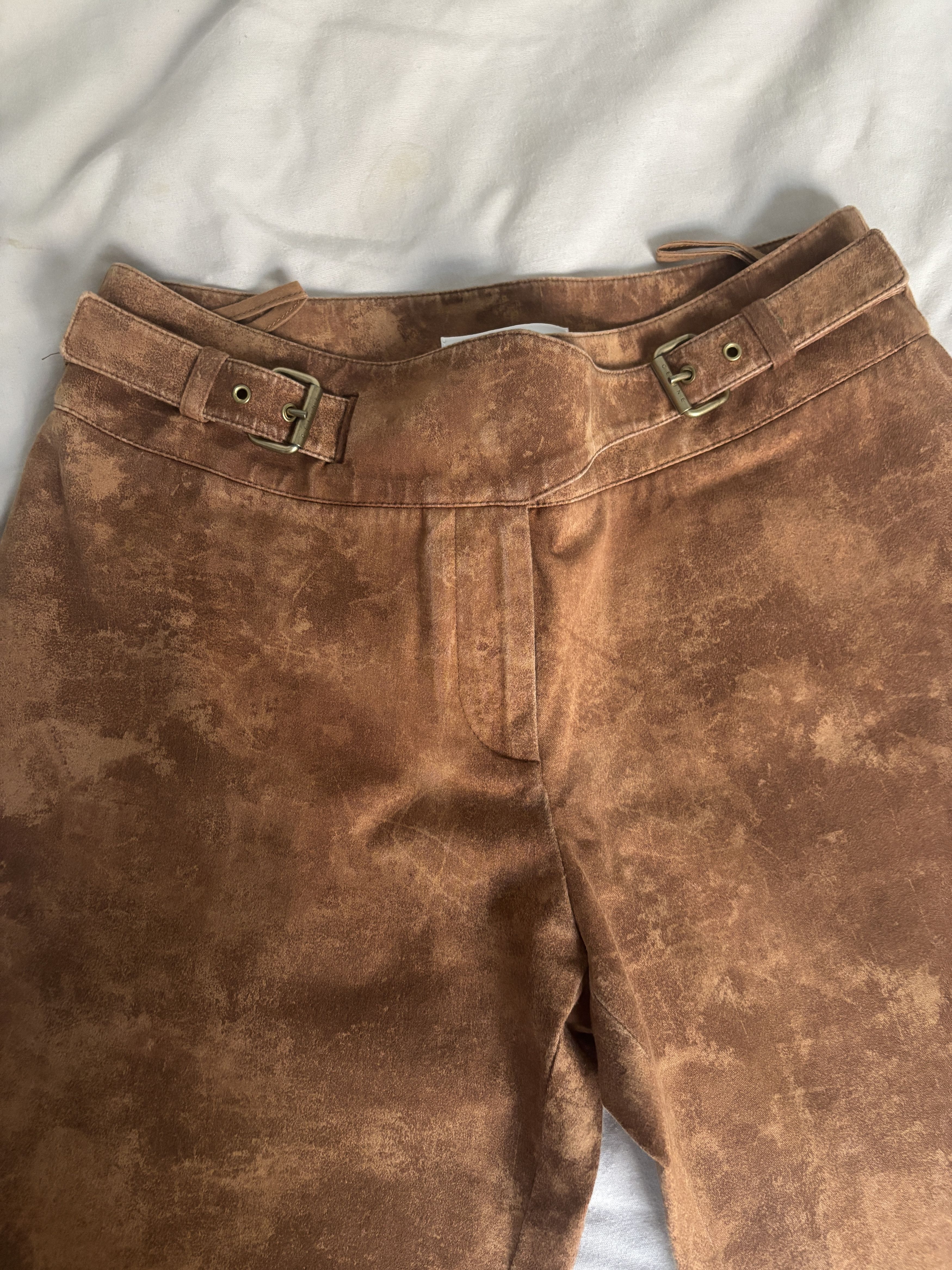 Celine Celine Spring/Summer 2001 Trousers Size 27" / US 4 / IT 40 - 5 Thumbnail