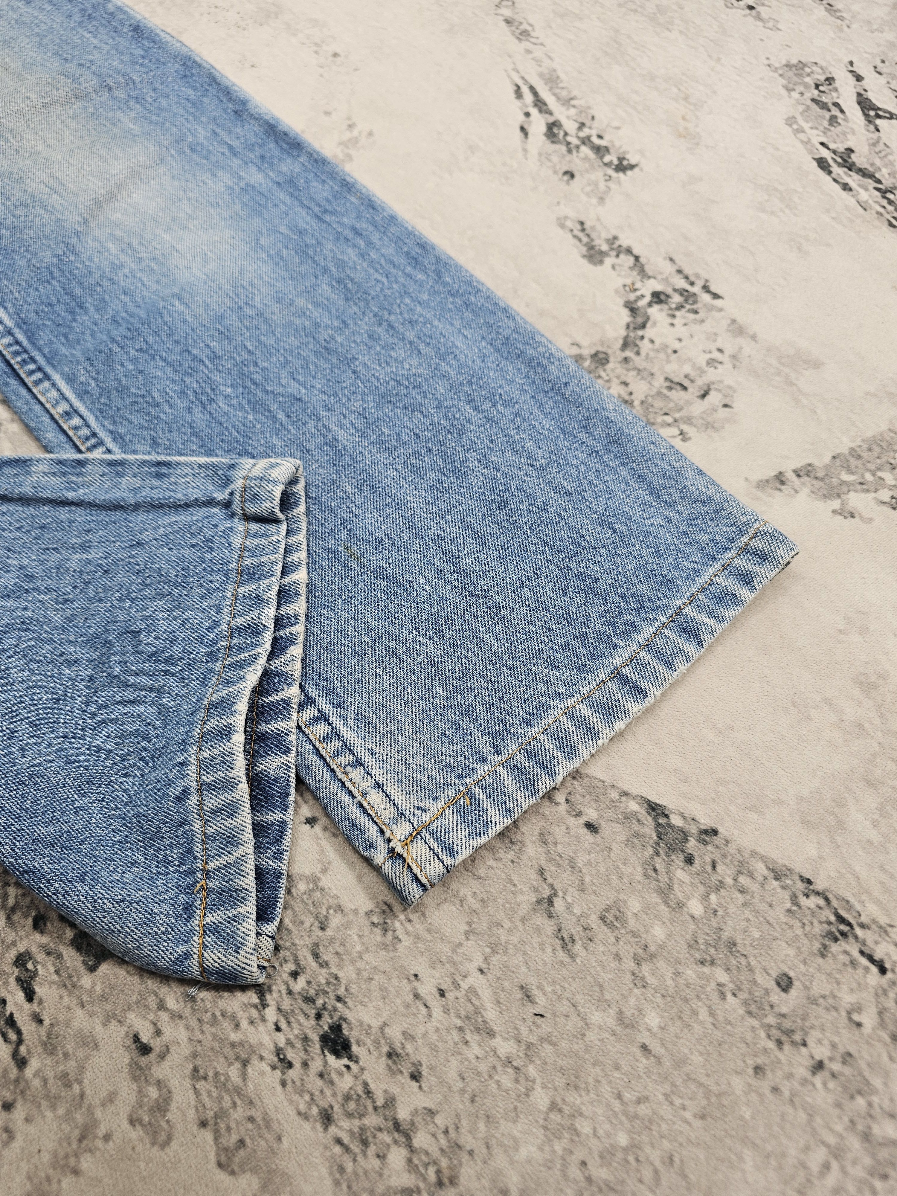 Levi's Vintage Clothing Vtg LEVIS 505 Straight Cut Faded Blue Jeans L0558 Size 30X29 Size US 30 / EU 46 - 5 Thumbnail