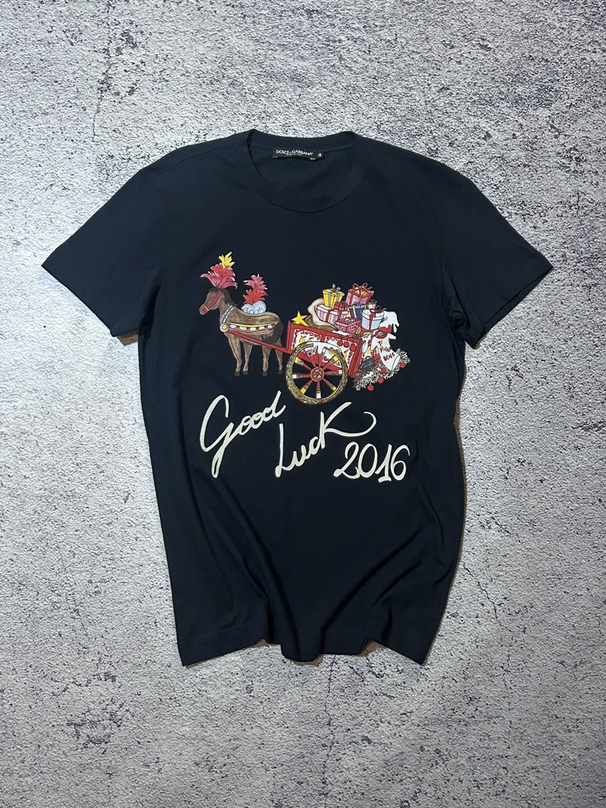 Dolce & Gabbana Dolce & Gabbana “Good Luck 2016” Graphic Luxury Size US S / EU 44-46 / 1 - 9 Thumbnail