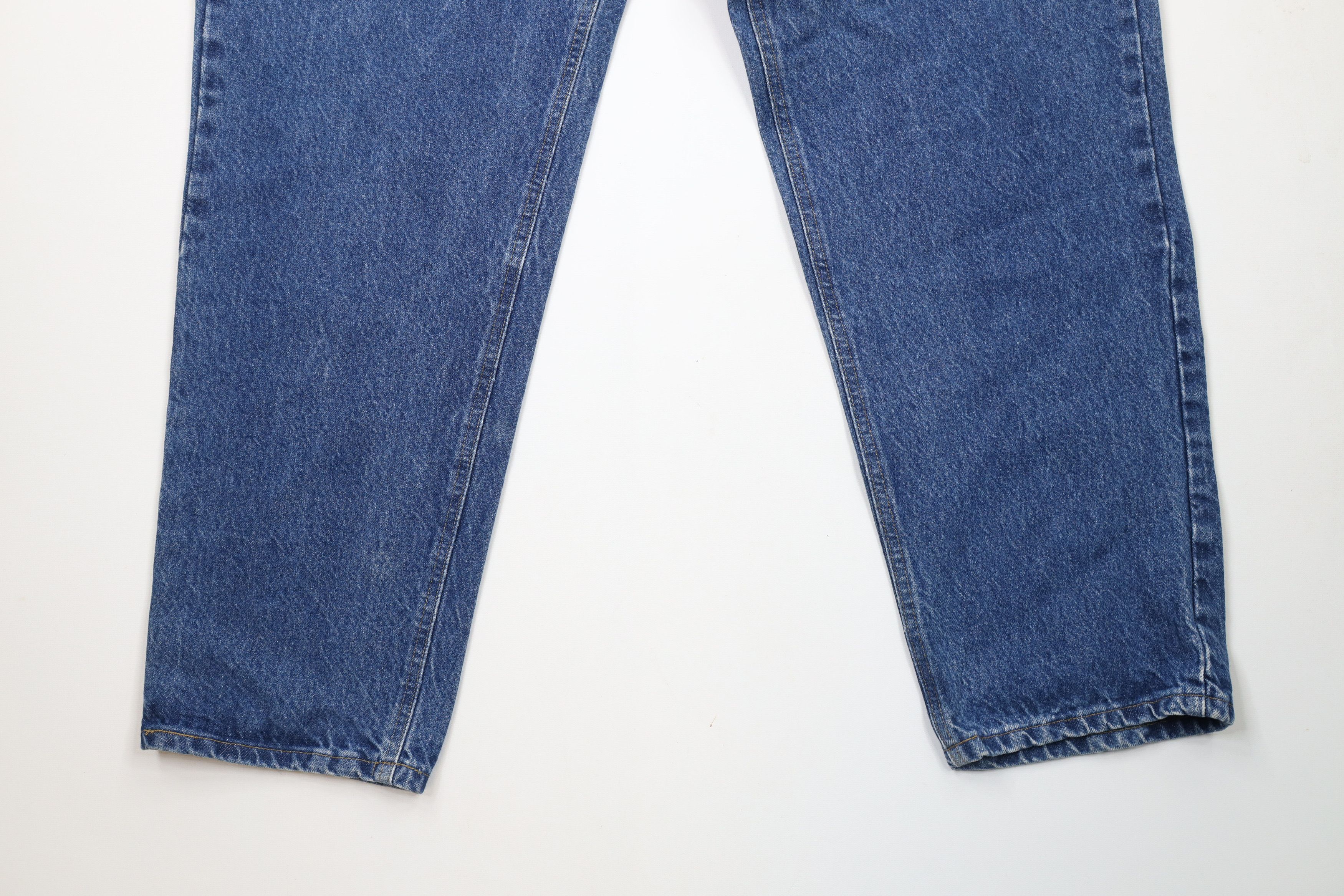 Carhartt × Vintage Vintage Y2K Carhartt Spell Out Tapered Leg Denim Jeans Blue Size US 44 / EU 60 - 4 Thumbnail