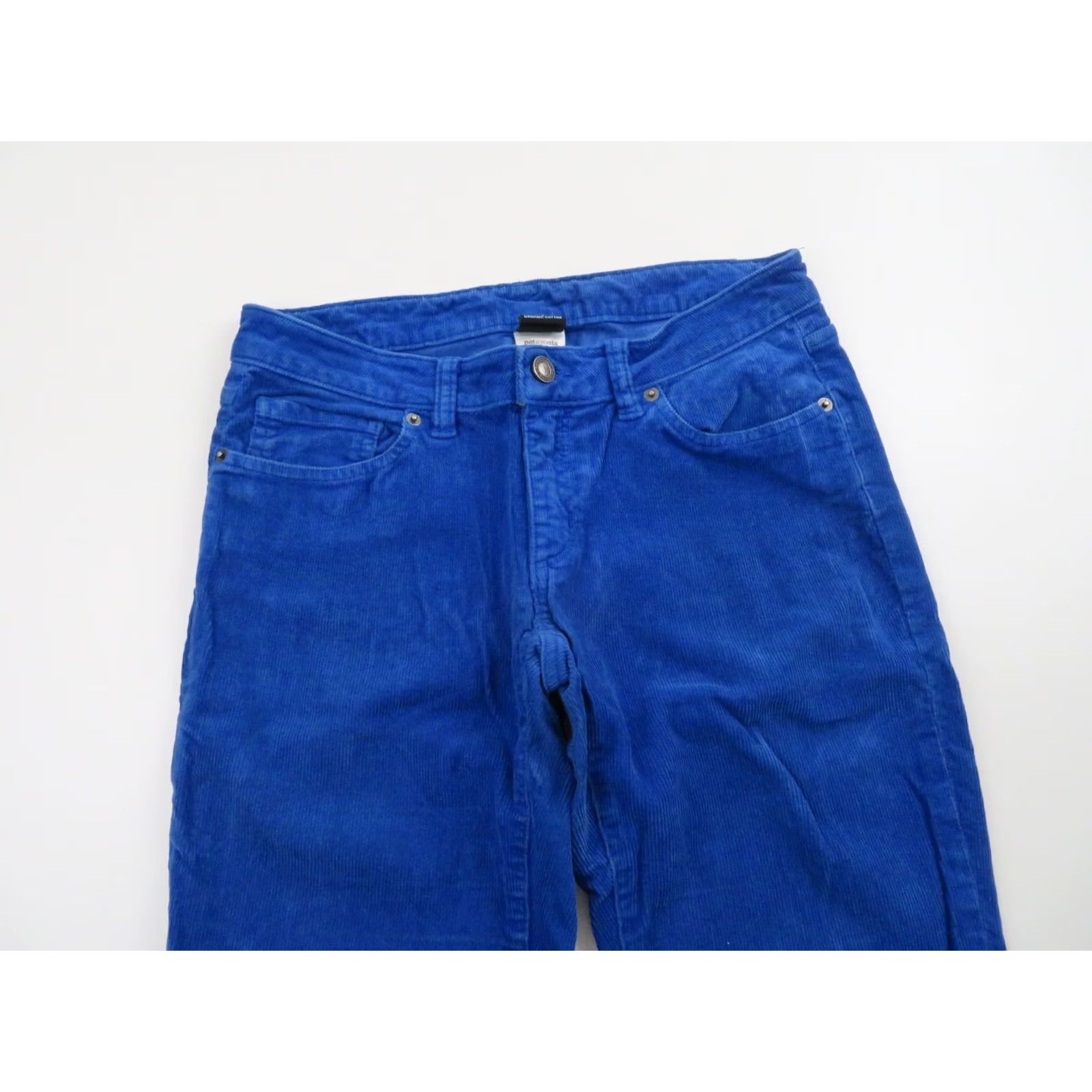 Patagonia VINTAGE Patagonia Slim Fit Corduroy Pants Womens 26 28 Blue Slimming Tiny 90s Y2K Retro Jeans Patrick? Size 26" / US 2 / IT 38 - 4 Thumbnail