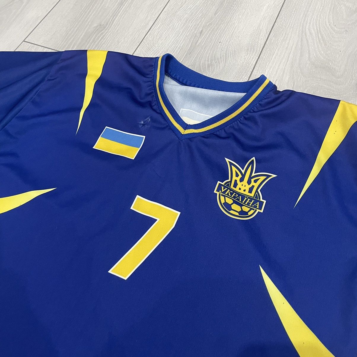 Other Rare 90s Ukraine 7 SHEVCHENKO jersey tee shirt Size US M / EU 48-50 / 2 - 3 Thumbnail