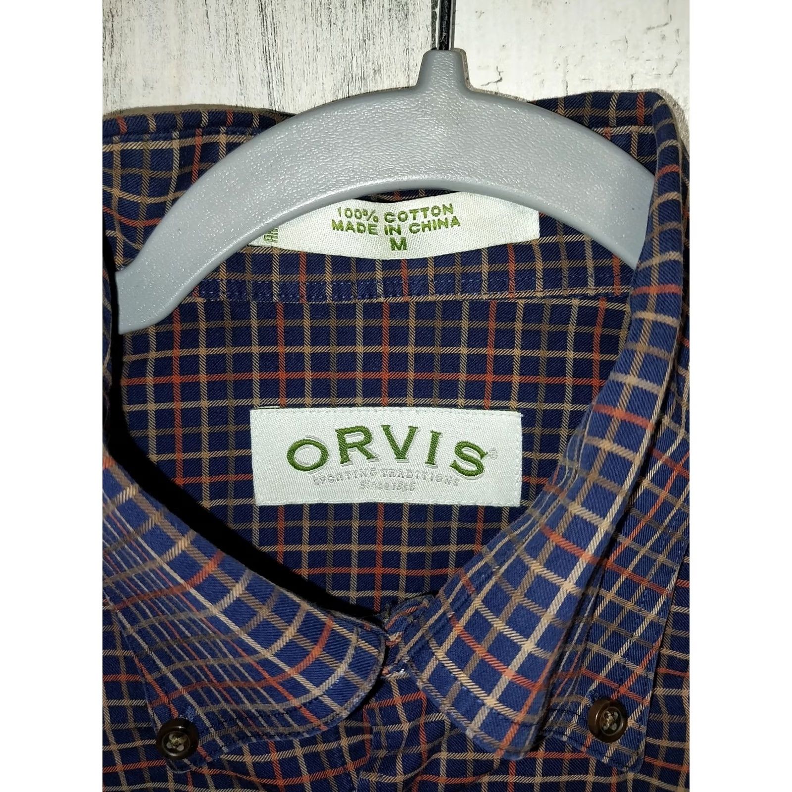 Orvis Orvis Men’s Medium Long Sleeve Button-Down Shirt Size US M / EU 48-50 / 2 - 4 Thumbnail