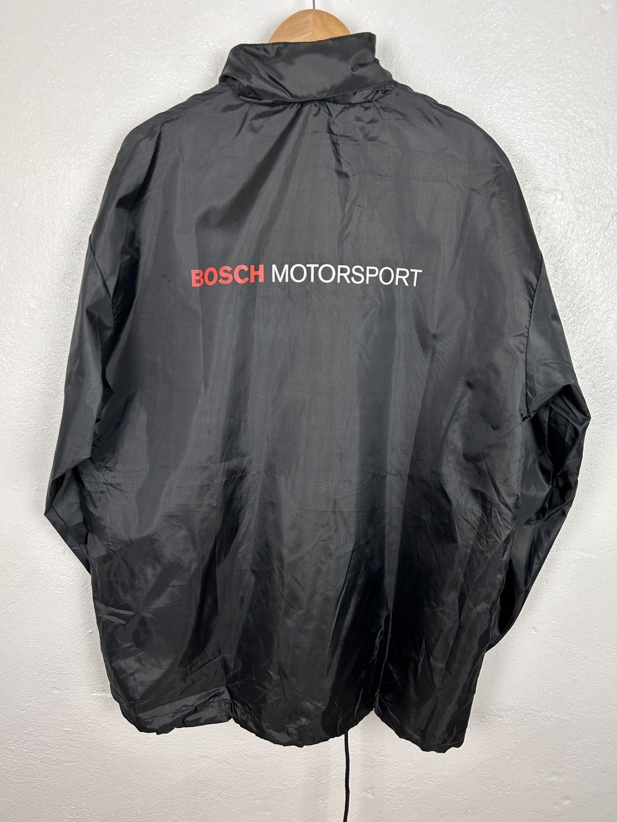 Mercedes-Benz Vintage Bosch Motorsport Mercedes Racing Jacket In Black Size US XL / EU 56 / 4 - 5 Thumbnail