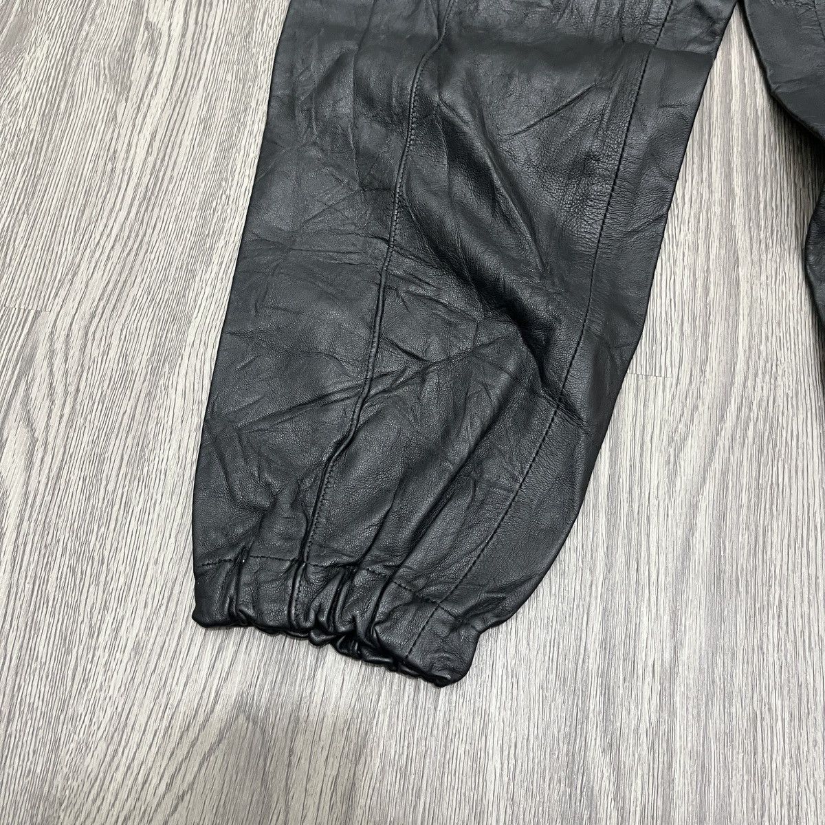 Beams Plus International Galley Beams Emiliano Rinaldi Leather Pant 🟥 Size US 26 / EU 42 - 3 Thumbnail