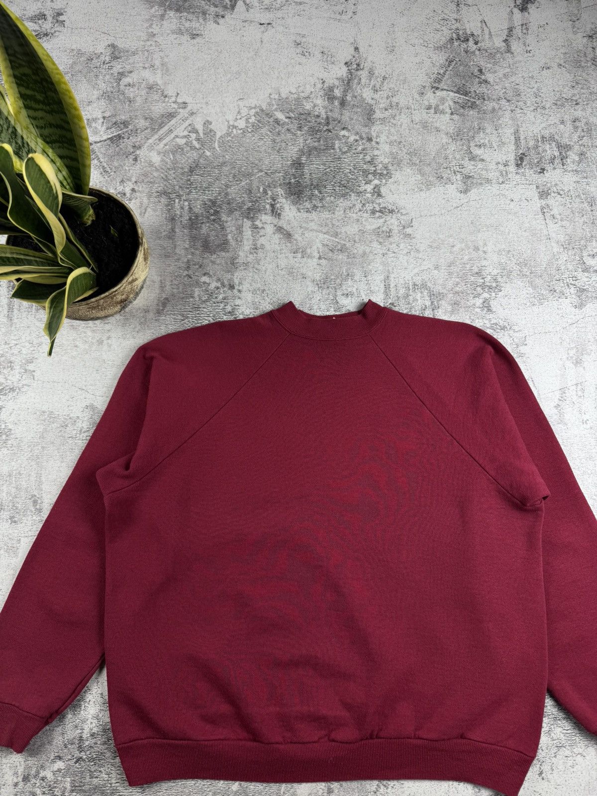 Hanes Vintage HANES Activewear Red Sportswear USA Blank 90s Hoodie Sweatshirt Pullover Size US XL / EU 56 / 4 - 4 Thumbnail