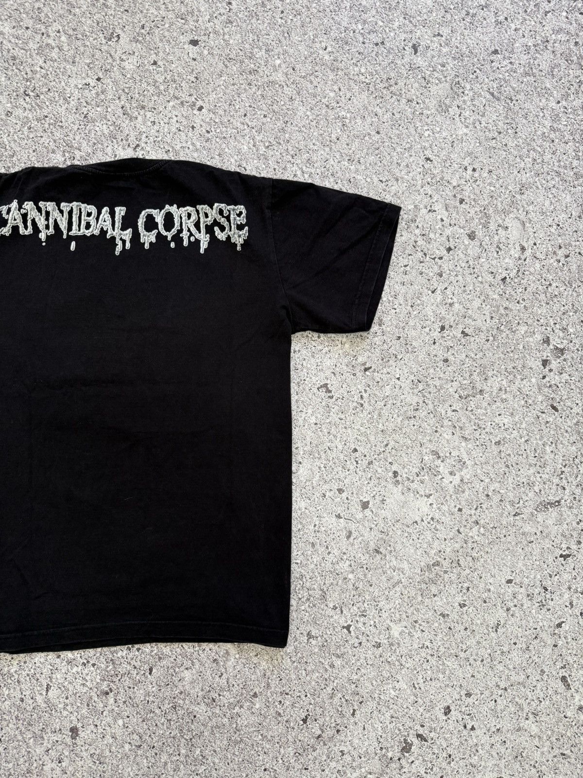 Band Tees Vintage Cannibal Corpse Butchered At Birth Rock Band T-Shirt Size US L / EU 52-54 / 3 - 8 Thumbnail