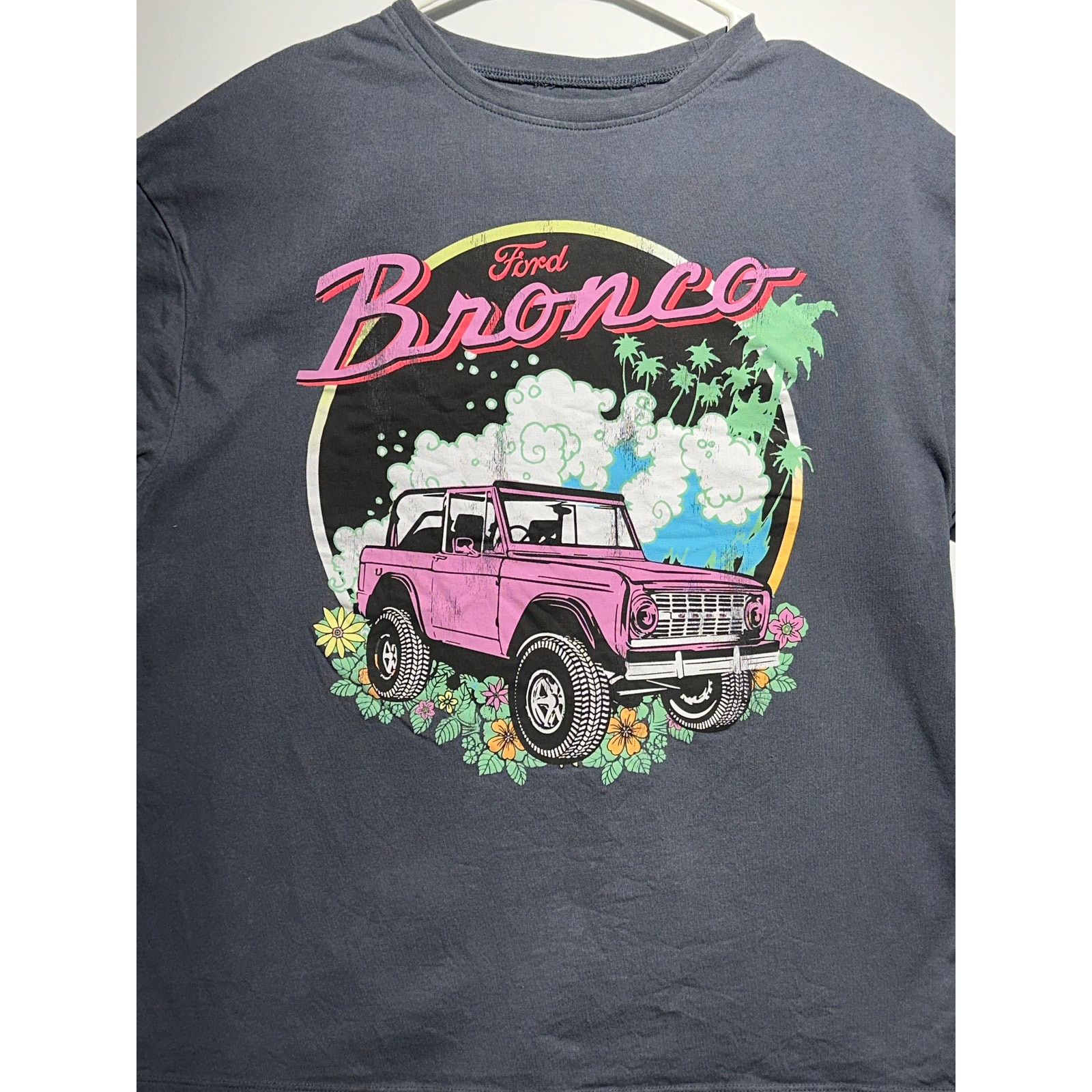 Ford Gray Ford Bronco Pink Print Size Small Size S / US 4 / IT 40 - 3 Thumbnail