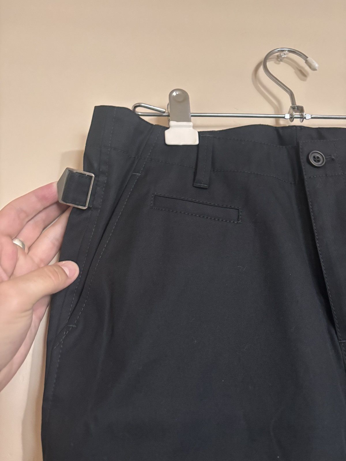 Helmut Lang (Sample) Helmut Lang Techno Clasp Cotton Pants Size US 30 / EU 46 - 3 Thumbnail