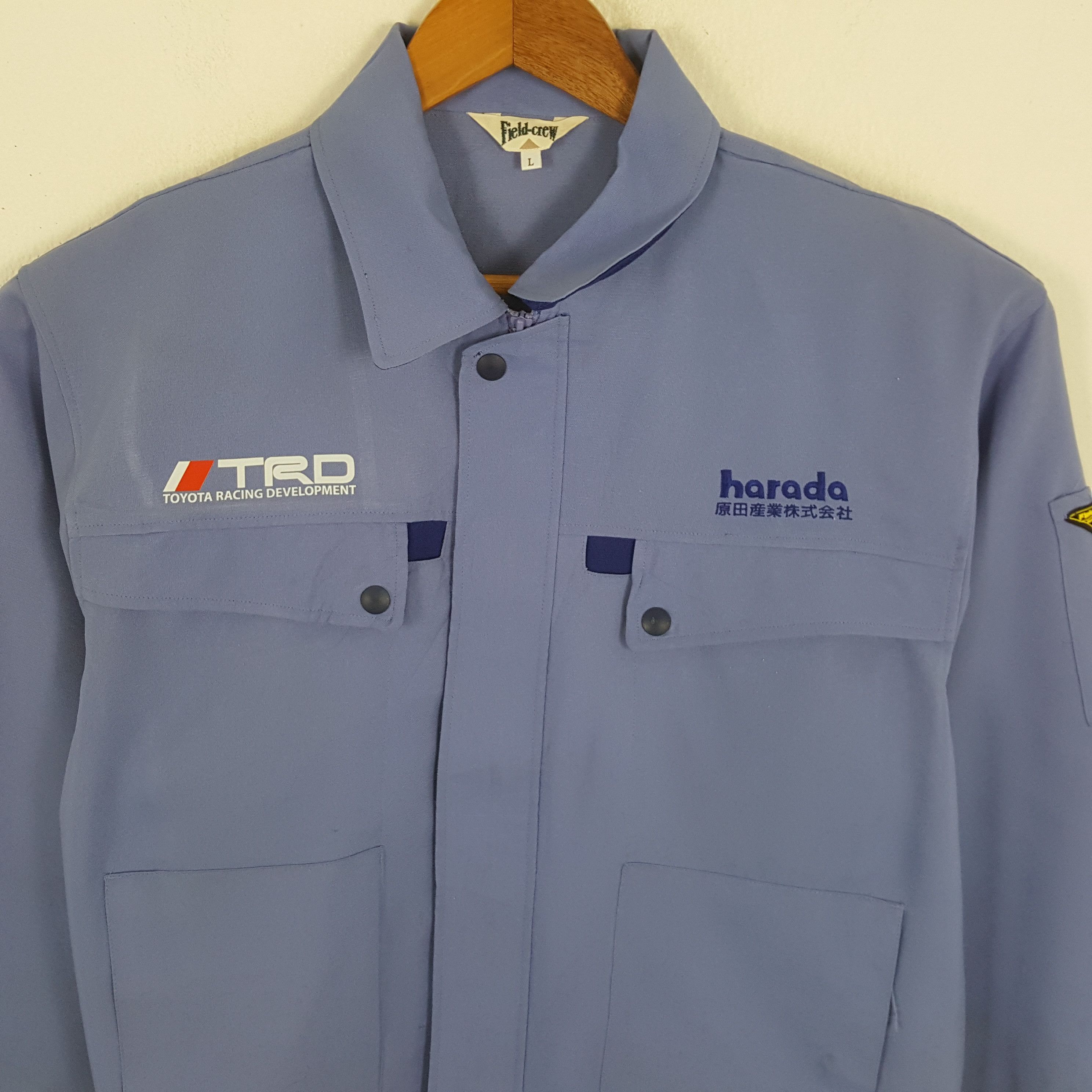 Japanese Brand × Vintage Vintage TRD TOYOTA RACING Team Japanese Custom Jacket Size US L / EU 52-54 / 3 - 4 Thumbnail