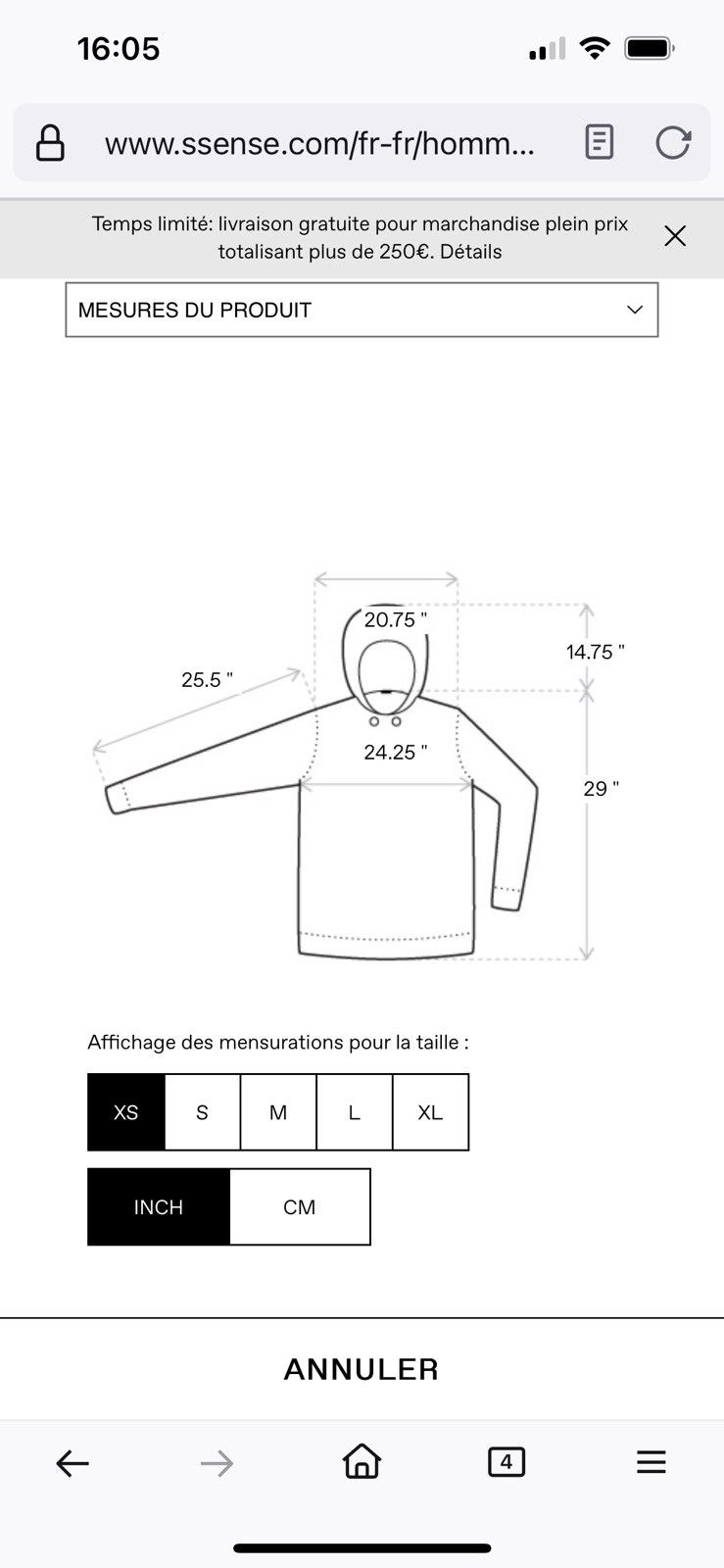 Kusikohc Kusikohc - Origami Long Hoodie Size US XS / EU 42 / 0 - 11 Thumbnail