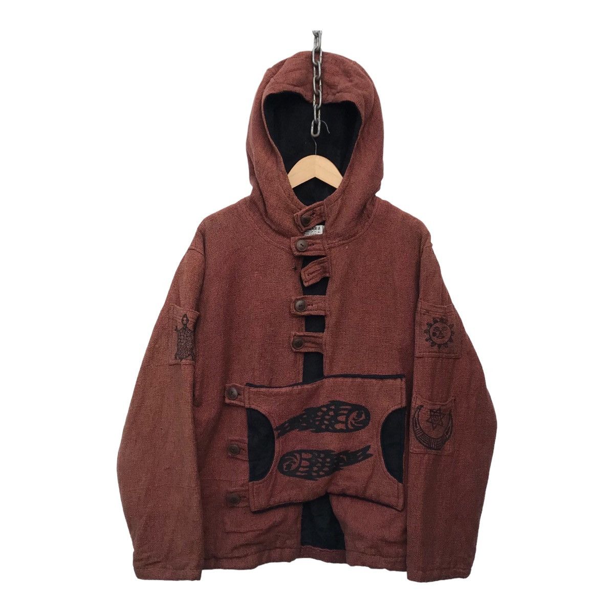 Native Malaika Pop Art Native Hoodie Jacket Size US M / EU 48-50 / 2 - 1 Thumbnail