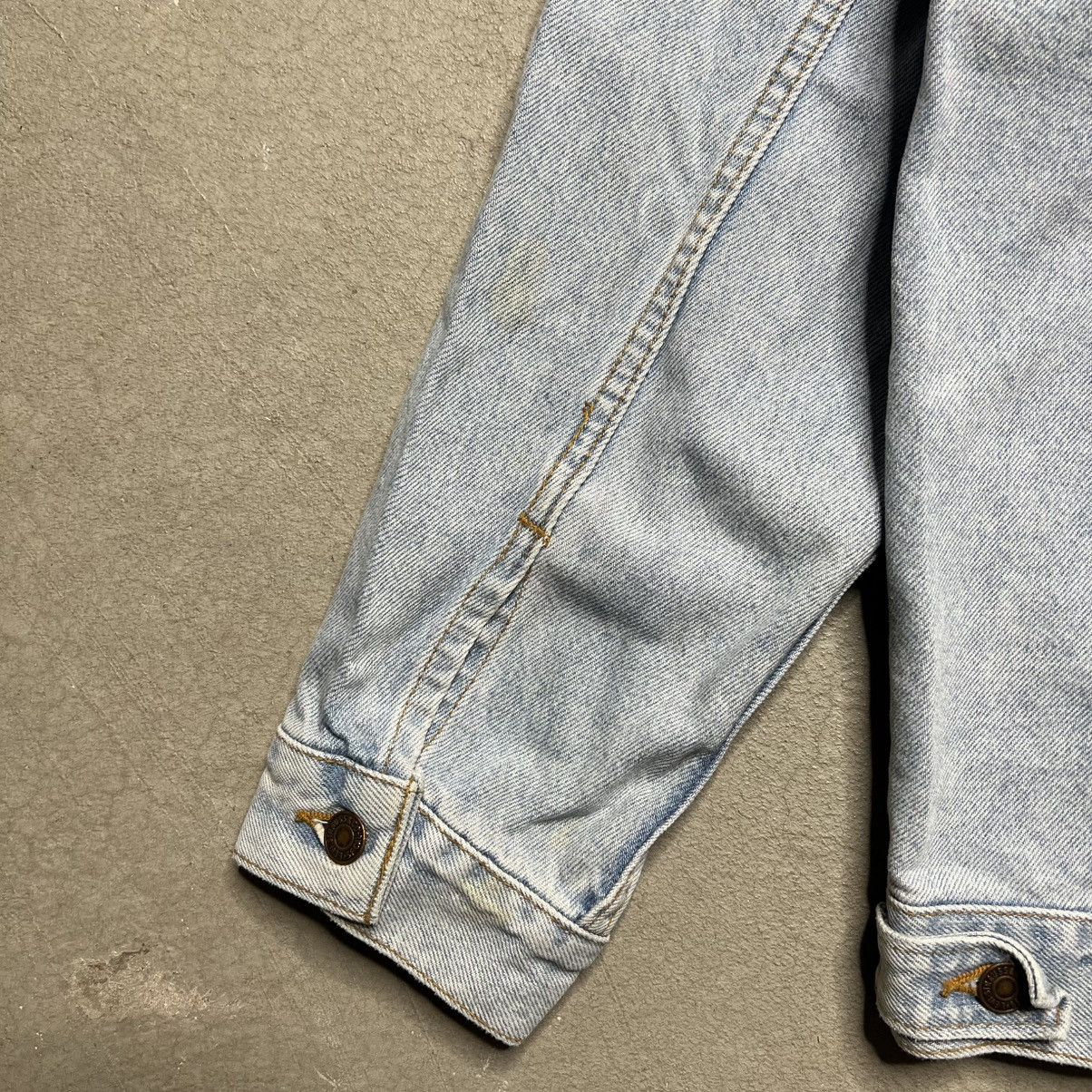 Levi's 90s Vintage Light Wash Levi’s Denim Biker Jacket Size US XL / EU 56 / 4 - 5 Thumbnail
