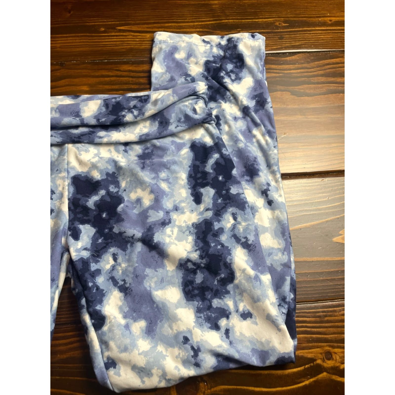 Vintage Bobbie Brooks Pants Woman Plus Size 1X Blue White Lounge Pants Size 40" / US 18 - 3 Thumbnail