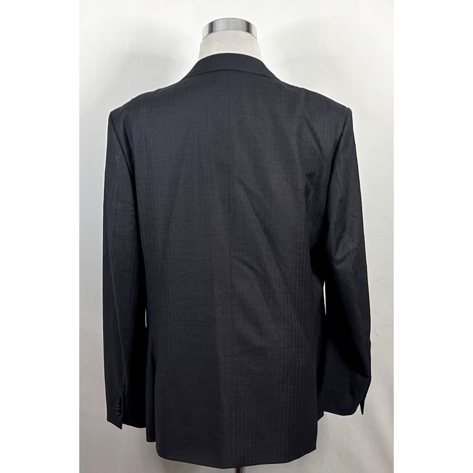 Banana Republic Banana Republic 46L Sport Coat Wool Gray Herringbone Two Button Jacket Regular Mens Size US XS / EU 42 / 0 - 7 Thumbnail